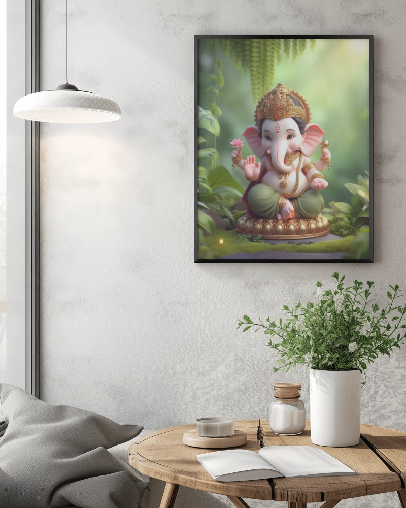 LORD BAL GANESHA METAL POSTER