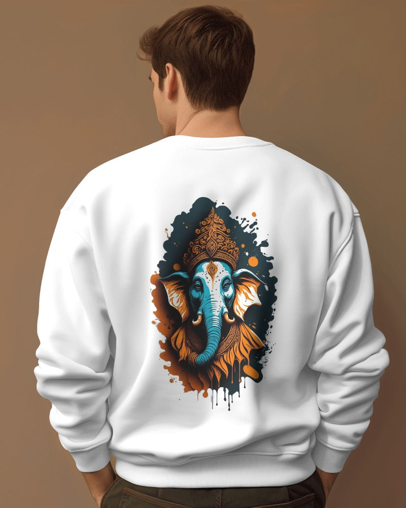 GANPATI OVERSIZED HOODIE FOR MEN WOMEN