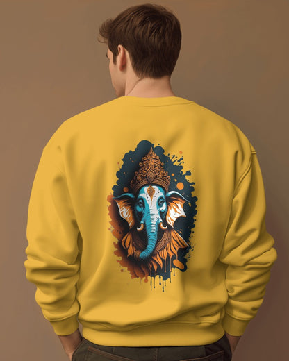 GANPATI OVERSIZED HOODIE FOR MEN WOMEN