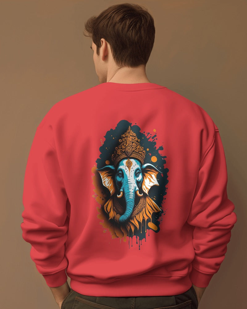 GANPATI OVERSIZED HOODIE FOR MEN WOMEN