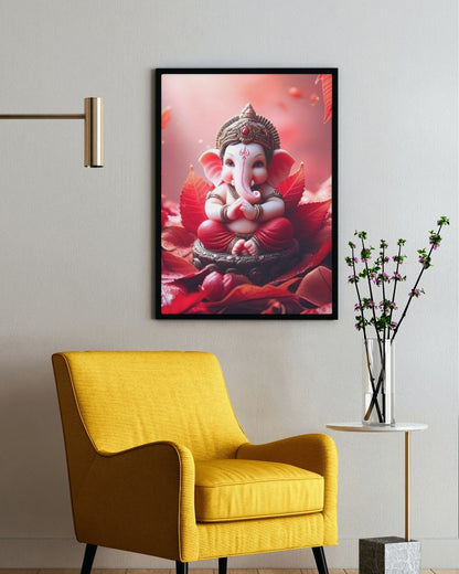 LORD BAL GANESHA METAL POSTER