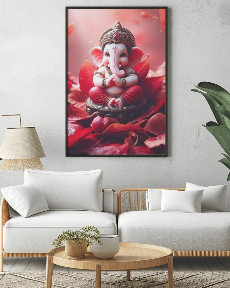 LORD BAL GANESHA METAL POSTER