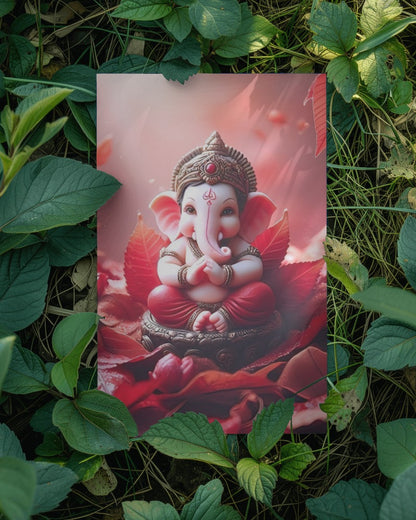 LORD BAL GANESHA METAL POSTER