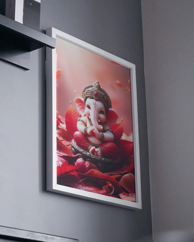 LORD BAL GANESHA METAL POSTER